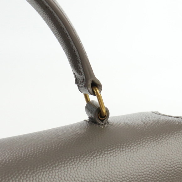 Saint Laurent Cassandra Top Handle Medium Gray - Picture 6 of 9